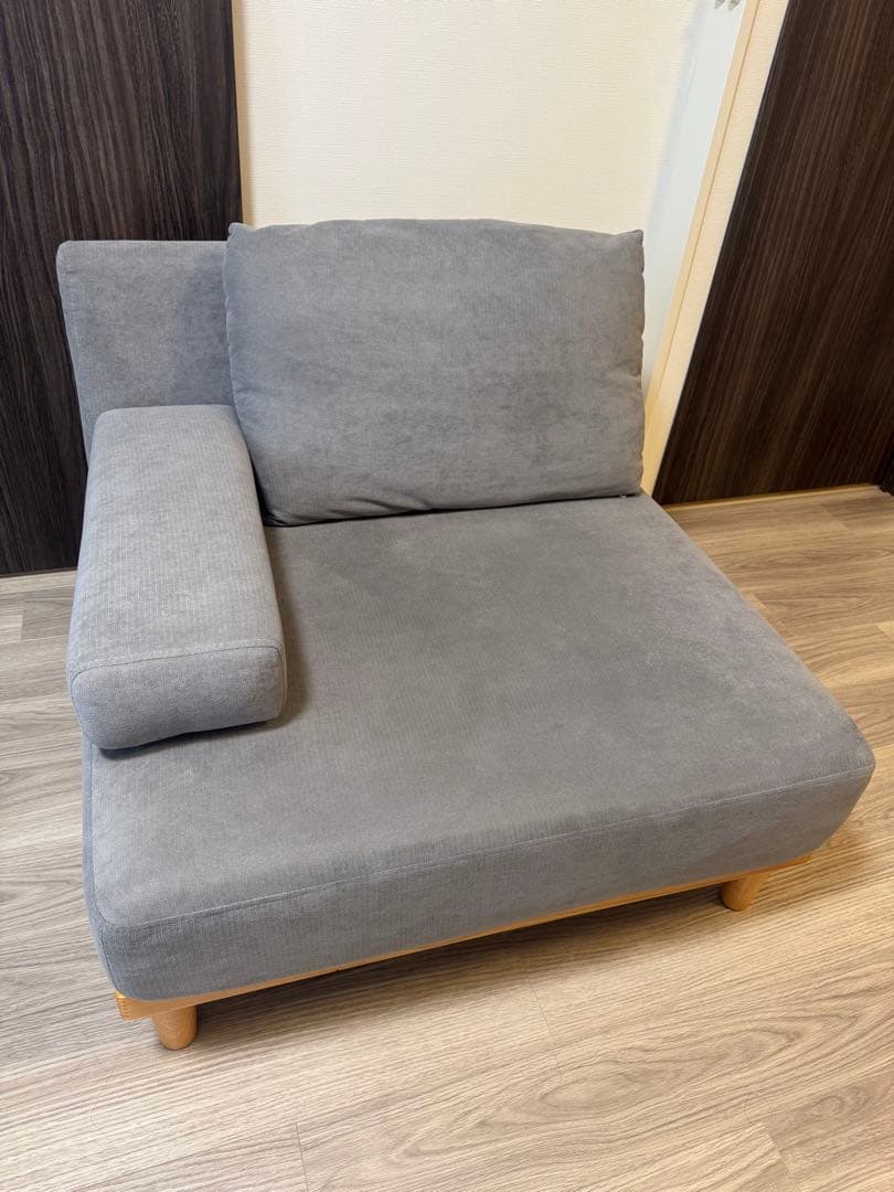 soroi グレージュ 1人掛け ソファ