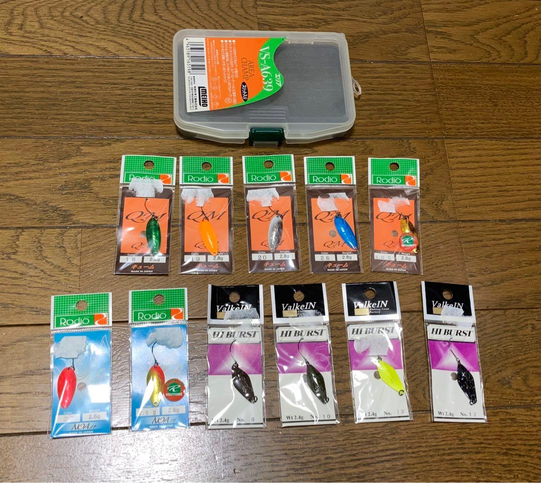 管釣り エリア・トラウト スプーン 11枚セット ロデオクラフト バルケイン　他