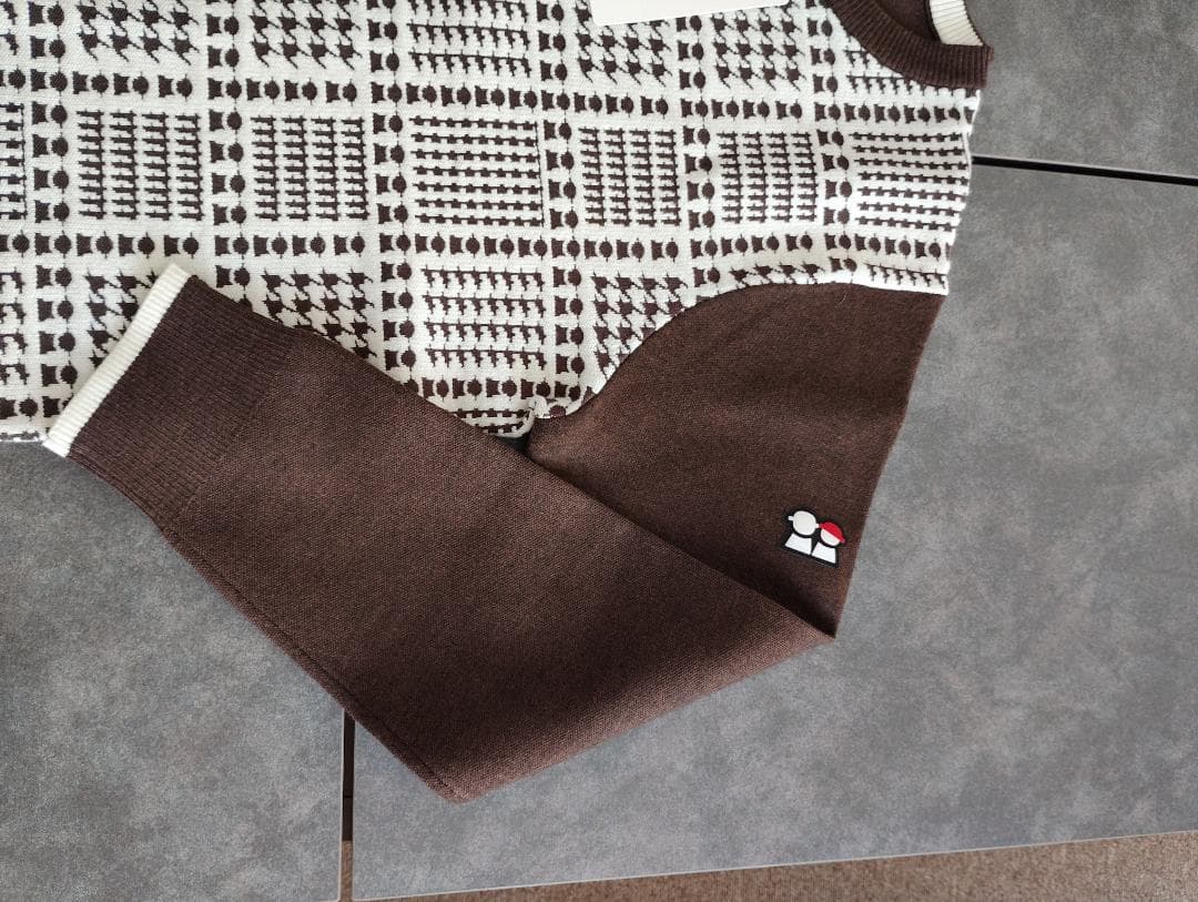 Picone セットアップ ブラウン/ホワイト