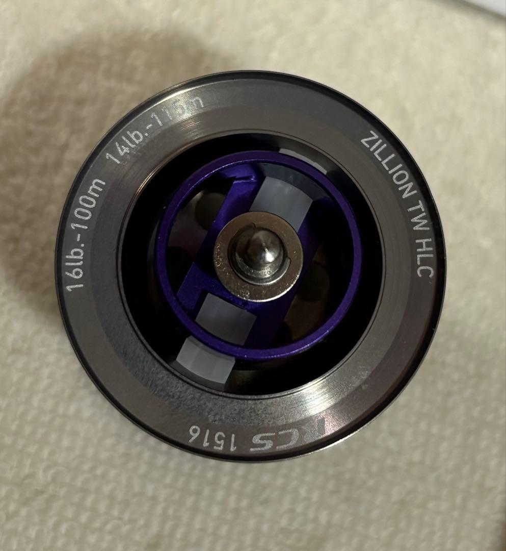 超美品超良品ダイワ ZILLION TW HLC 1516SHL 左巻き