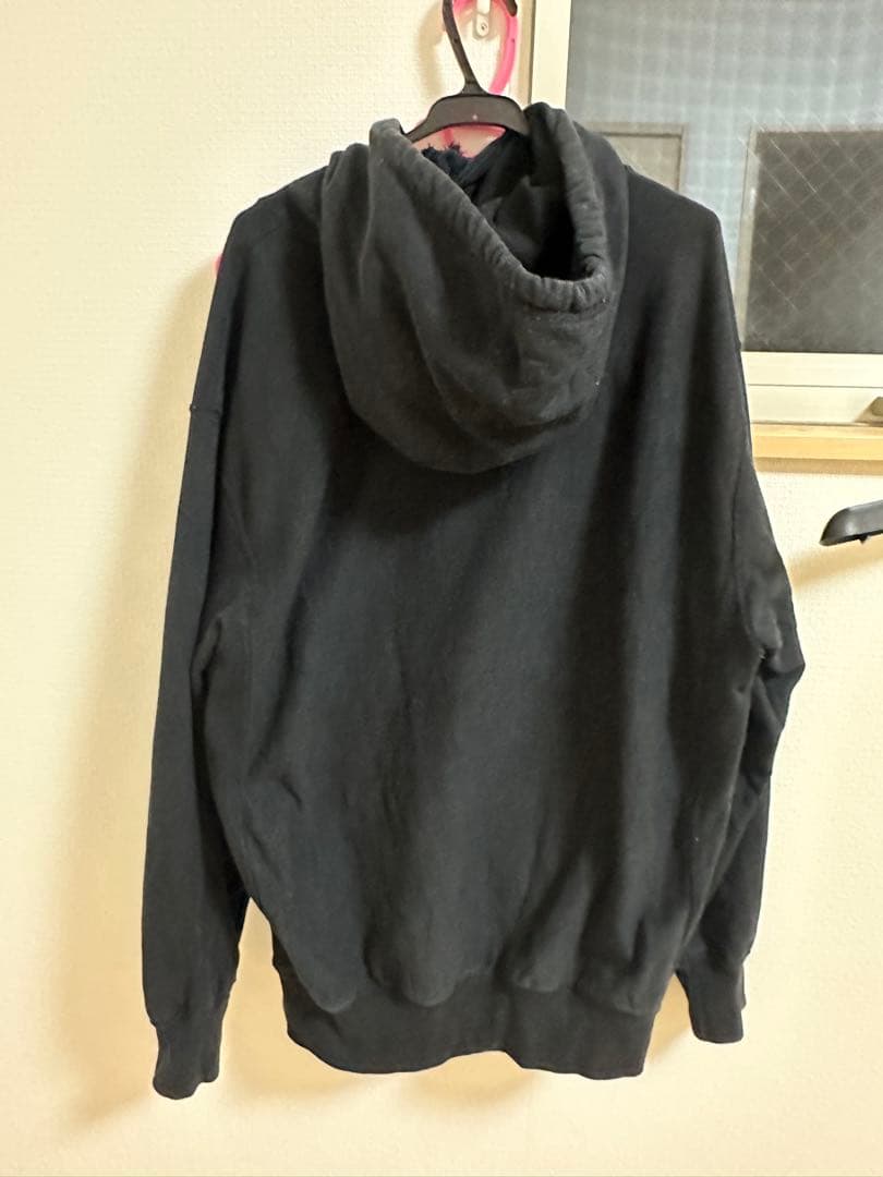 FTC ブラック フード付きスウェット