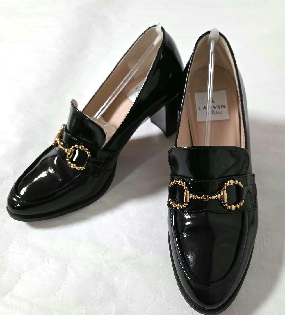 ランバン オン ブルー LANVIN en Bleu ビットローファーパンプス