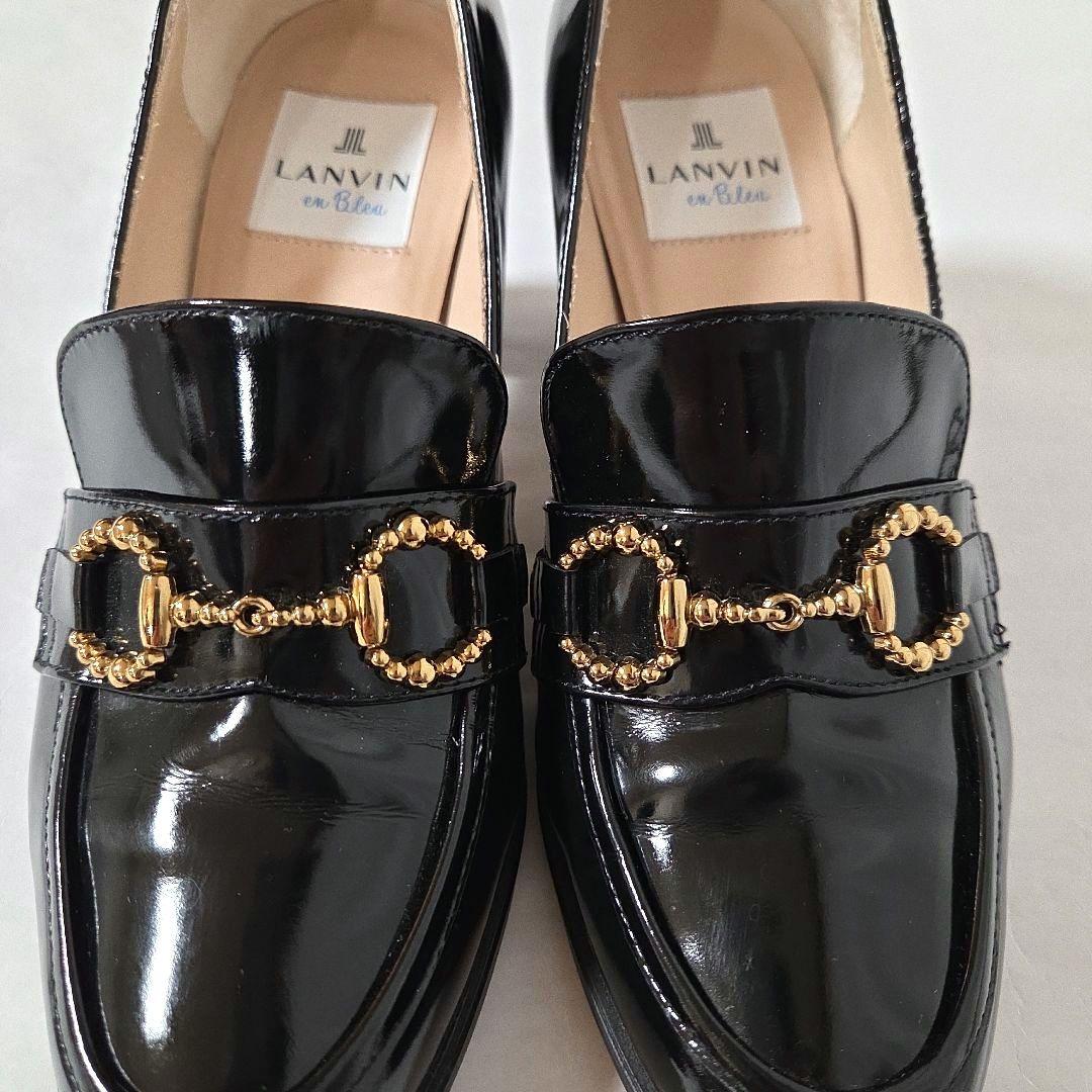 ランバン オン ブルー LANVIN en Bleu ビットローファーパンプス