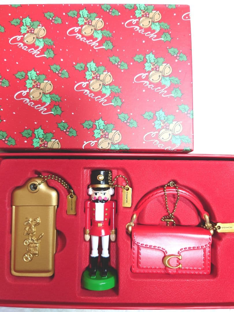 COACH　オーナメント　チャーム　クリスマス☆