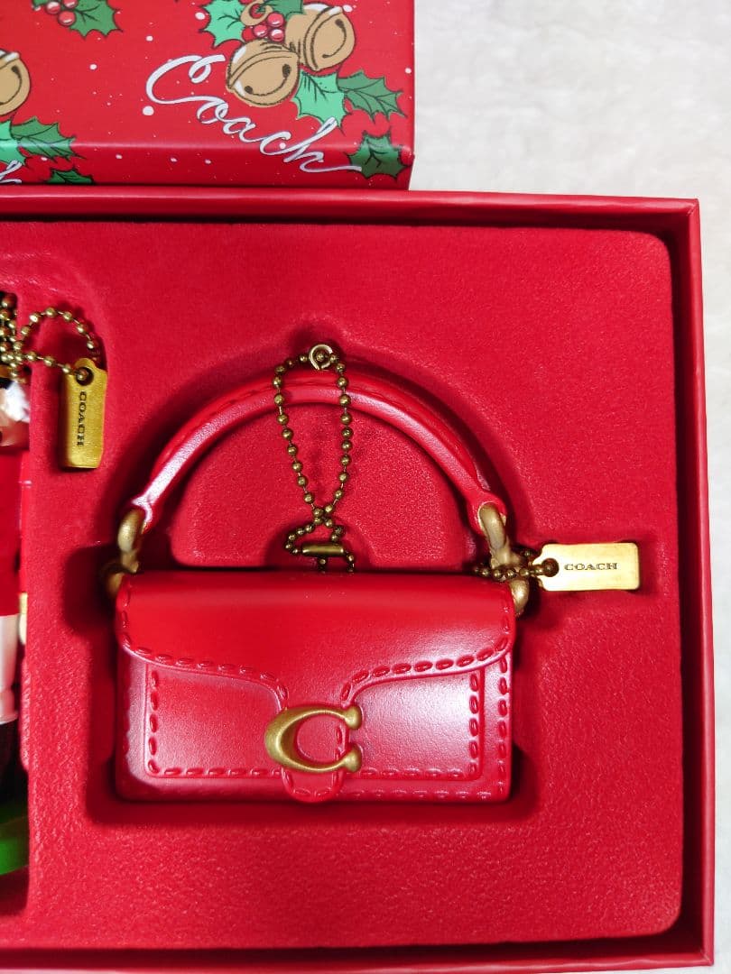 COACH　オーナメント　チャーム　クリスマス☆