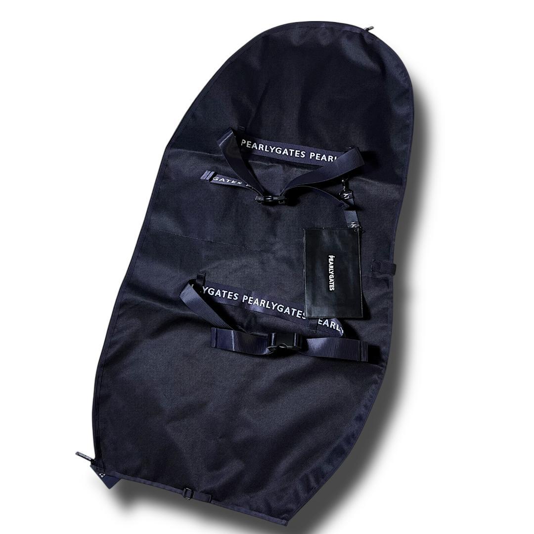 新品 パーリーゲイツ 9型口枠 46インチ キャディバッグ トラベルカバー 紺