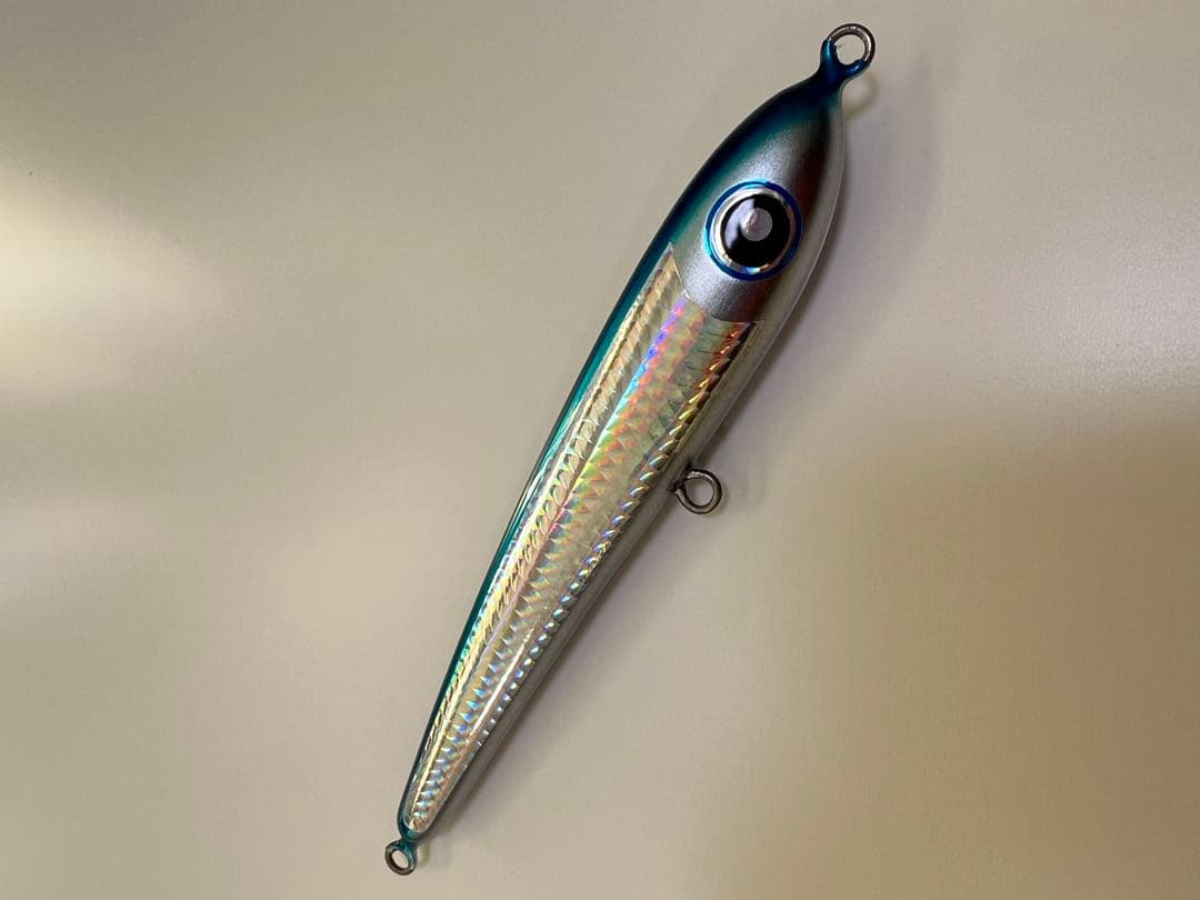 【未使用】ローカルスタンダードダイブベイト 165 青・銀