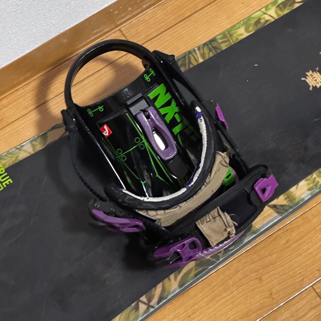 スノーボードセット head×head 153cm Mサイズ　初心者　送料無料