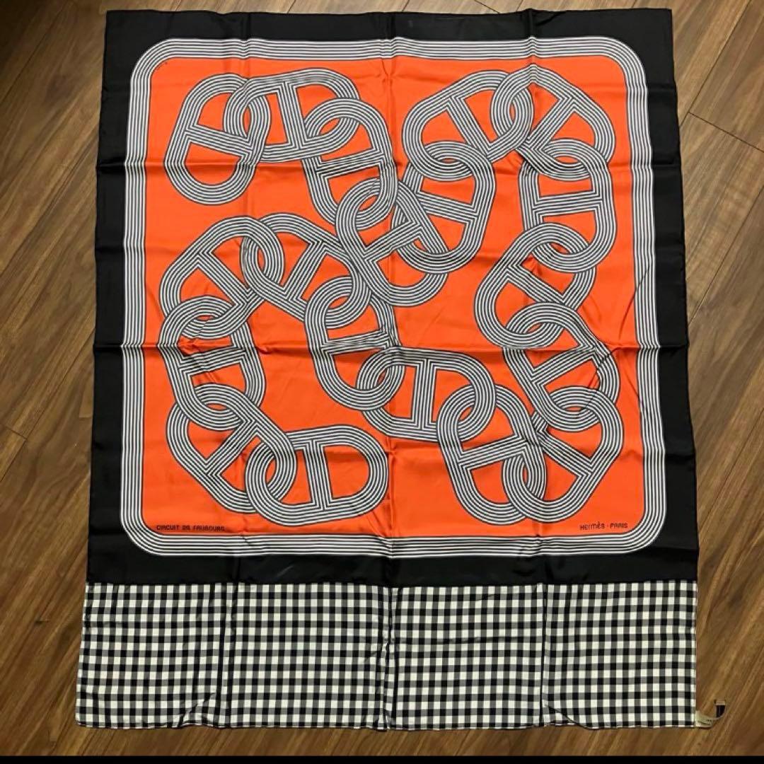 エルメス カレ 90 スカーフ ギャルソン コラボ