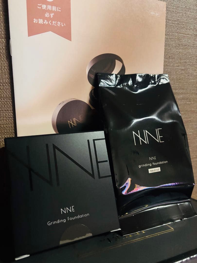 NNE グラインディングファンデーション(ニュートラル)ケース付 - メルカリ