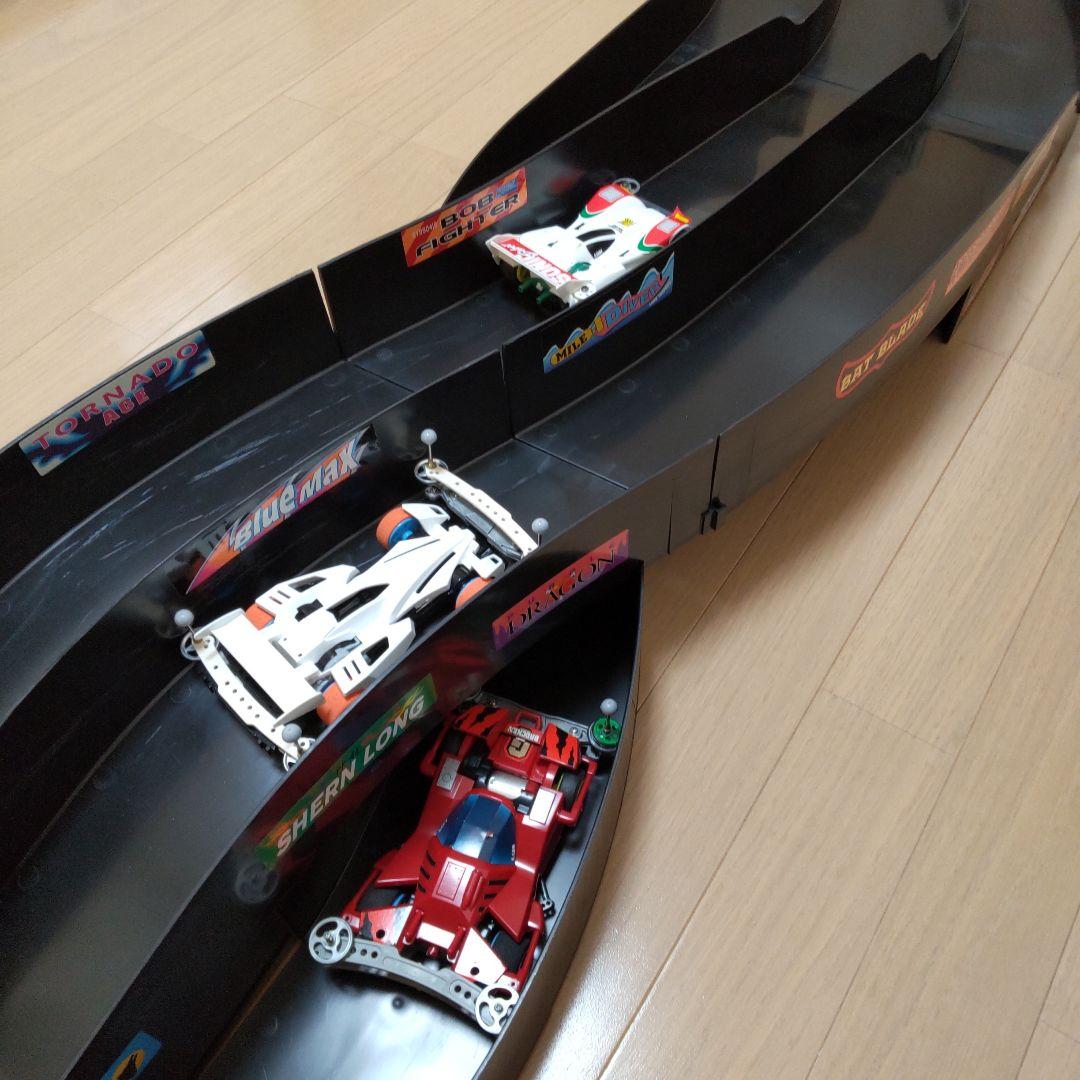 【ミニ四駆コース】サーキットコース（3レーン立体交差タイプ）、本格的レースコース