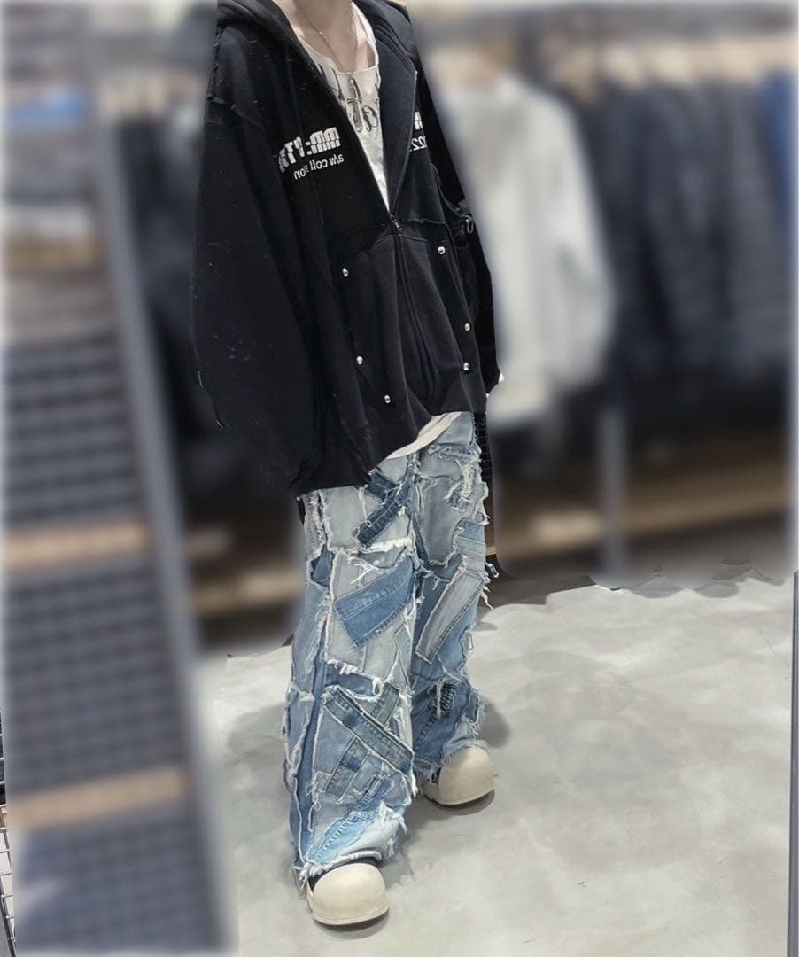 リメイクパンツ　古着