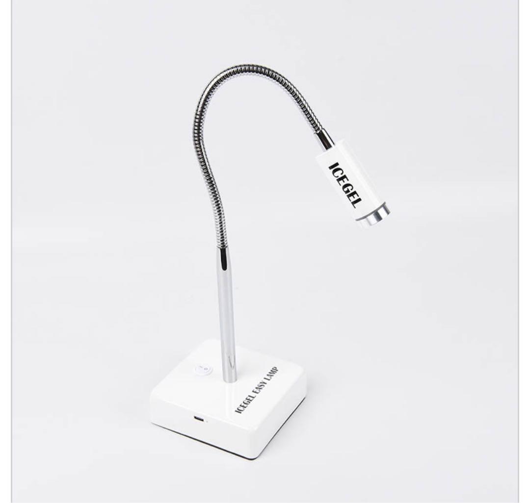 ICEGEL LEDネイルランプ フットペダル付き ジェルネイル硬化用ライト