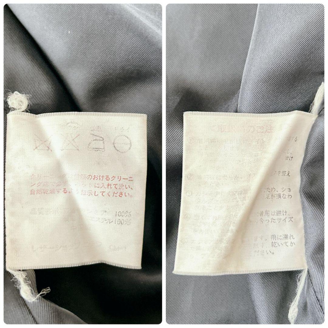 WIND ARMOR ダブルチェスターコート カシミヤ100％ 黒 M ブラック