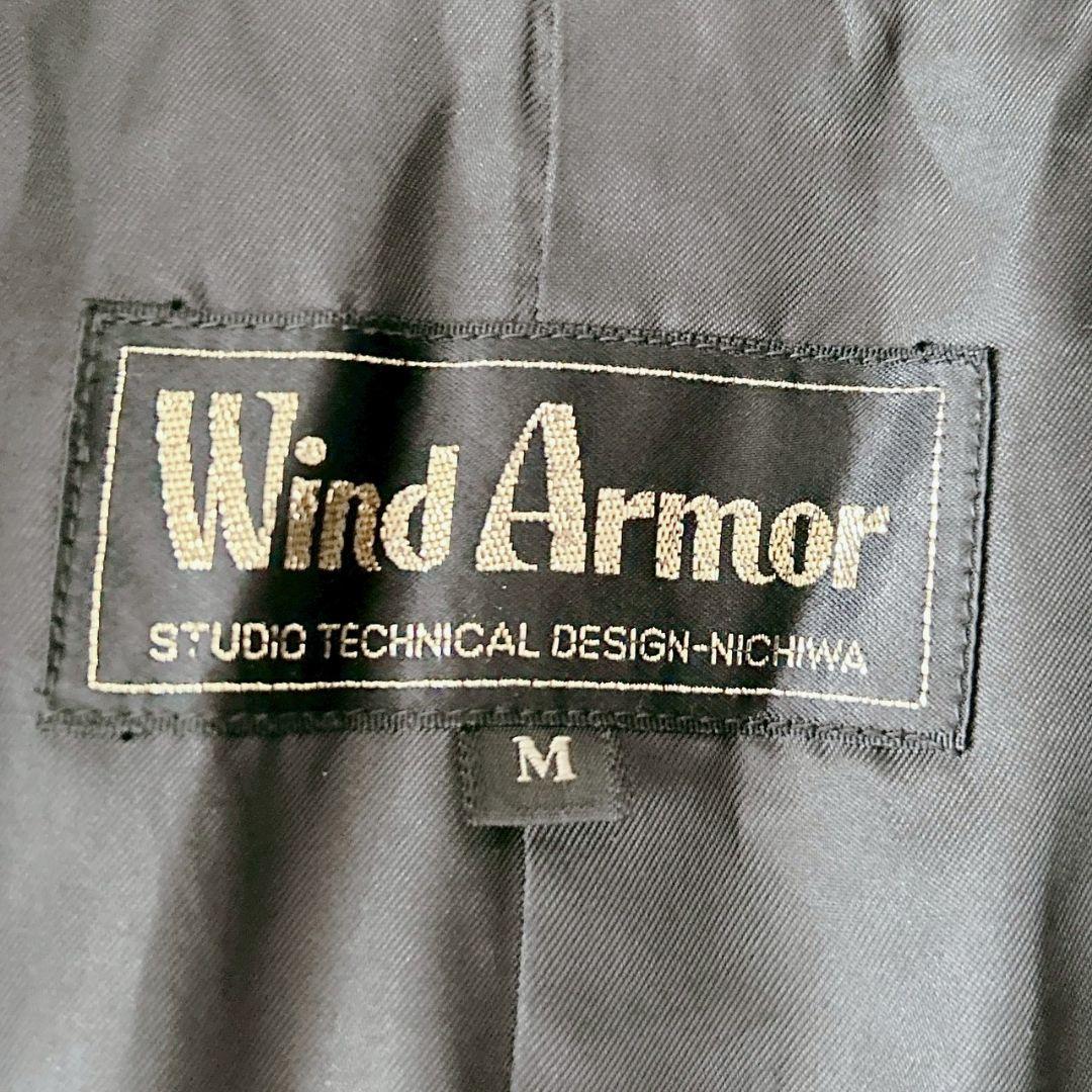 WIND ARMOR ダブルチェスターコート カシミヤ100％ 黒 M ブラック
