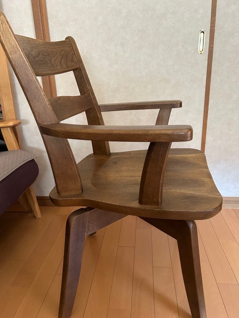 飛騨家具　ibata イバタ　回転椅子