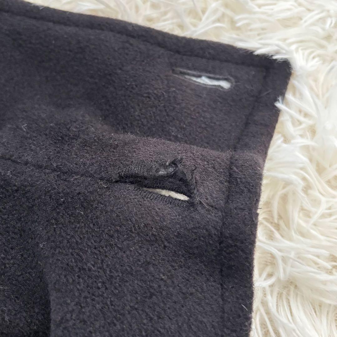 MaxMara マックスマーラ ウール×カシミヤ　ケープ風コート サイズ40 黒