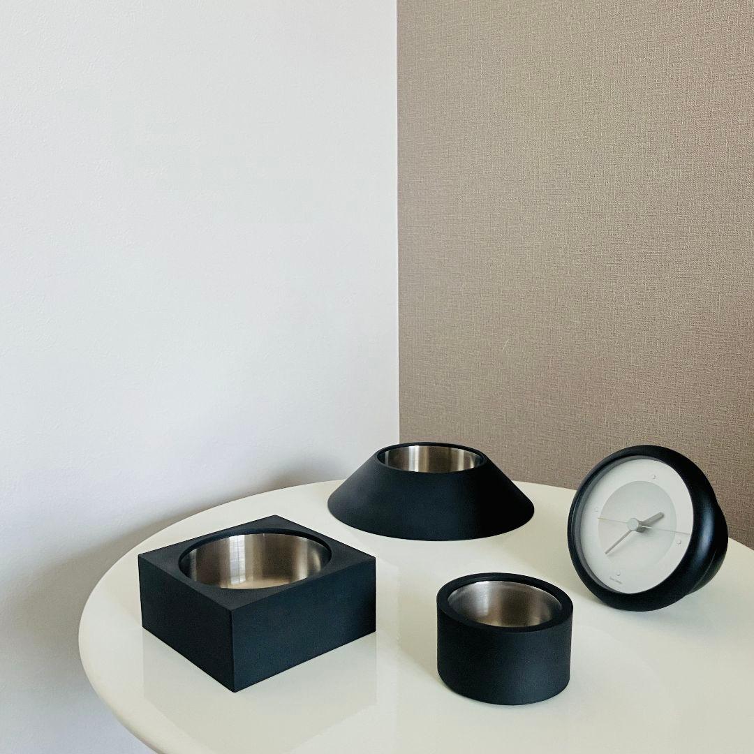 ◉ 黒川雅之 デスクオーガナイザー & クロック セット ポストモダン