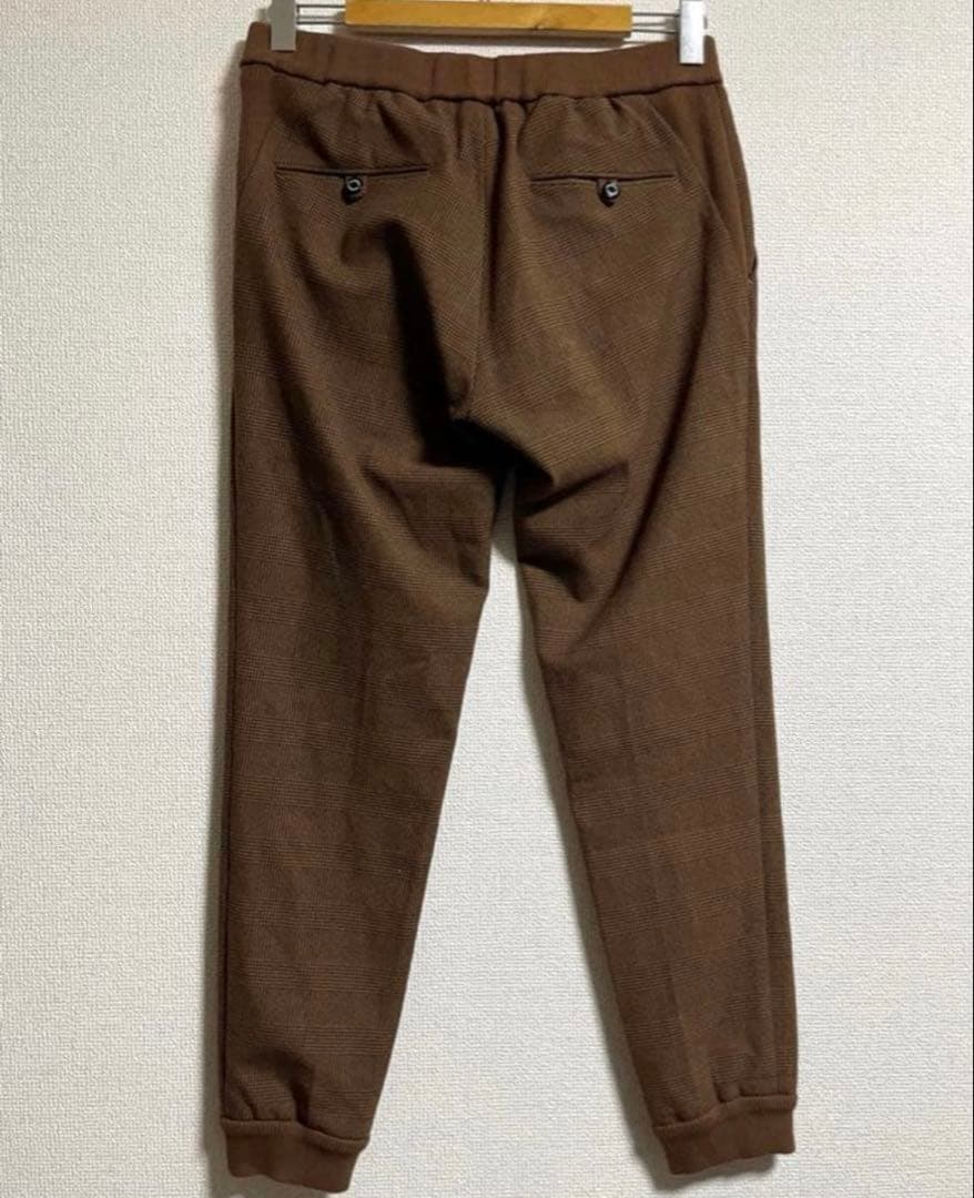 1piu1uguale3 RIB PANTS チェック柄 イージースラックス - メルカリ