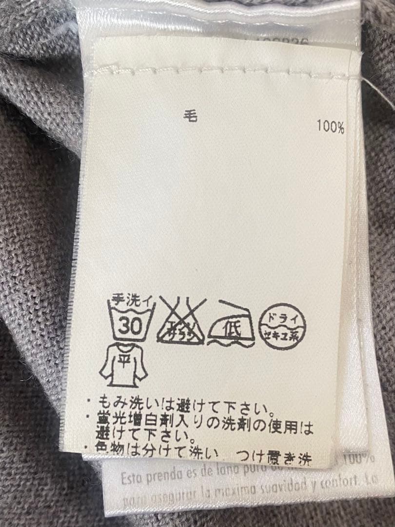 美品★ J.リンドバーグ モックネック ジップアップ セーター