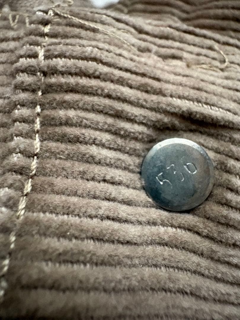 希少　80s levi's 521 コーデュロイ　USA製 W36