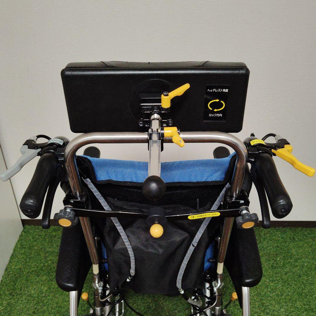 松永制作所 リクライニング 車椅子 マイチルトコンパクト MH-CR3D