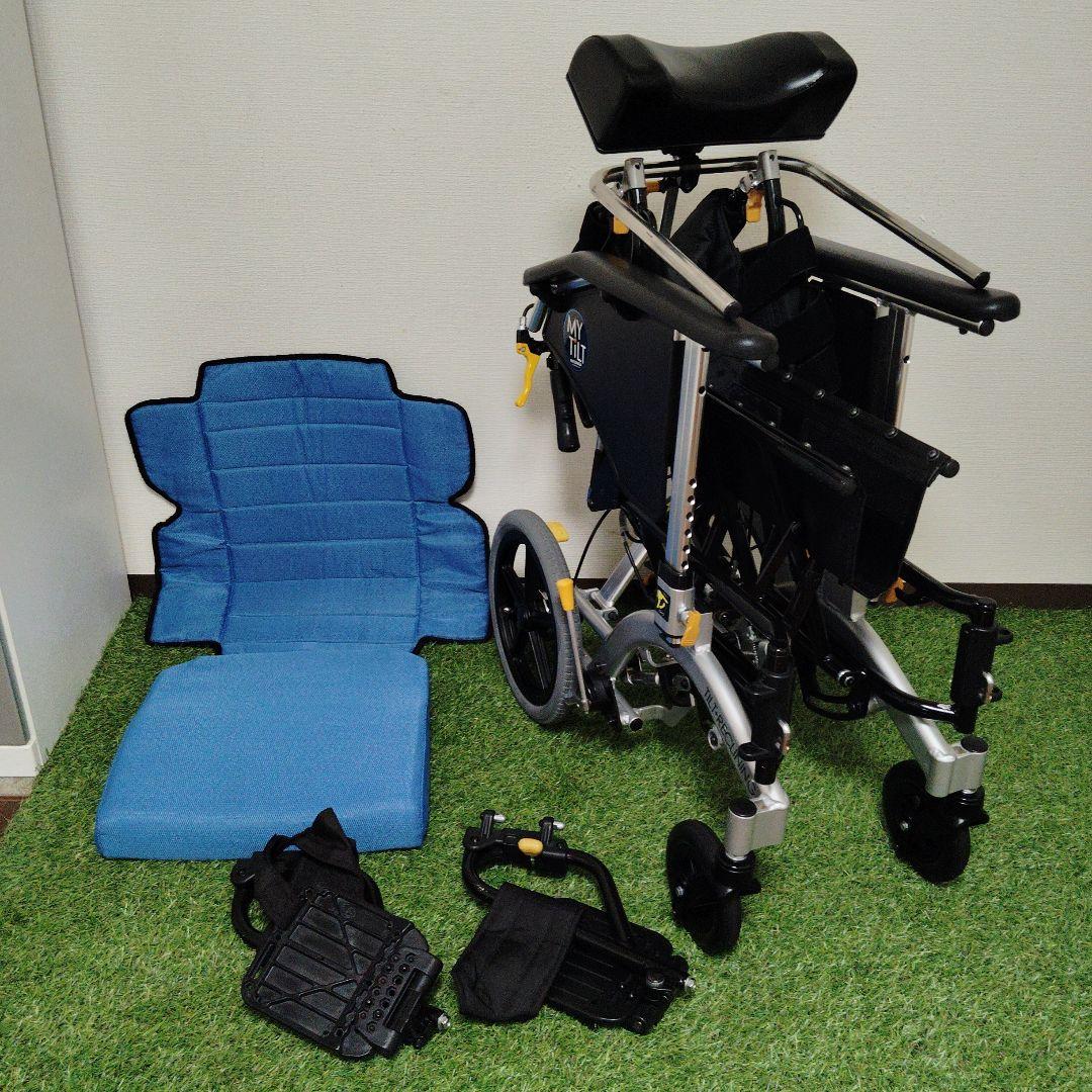 松永制作所 リクライニング 車椅子 マイチルトコンパクト MH-CR3D