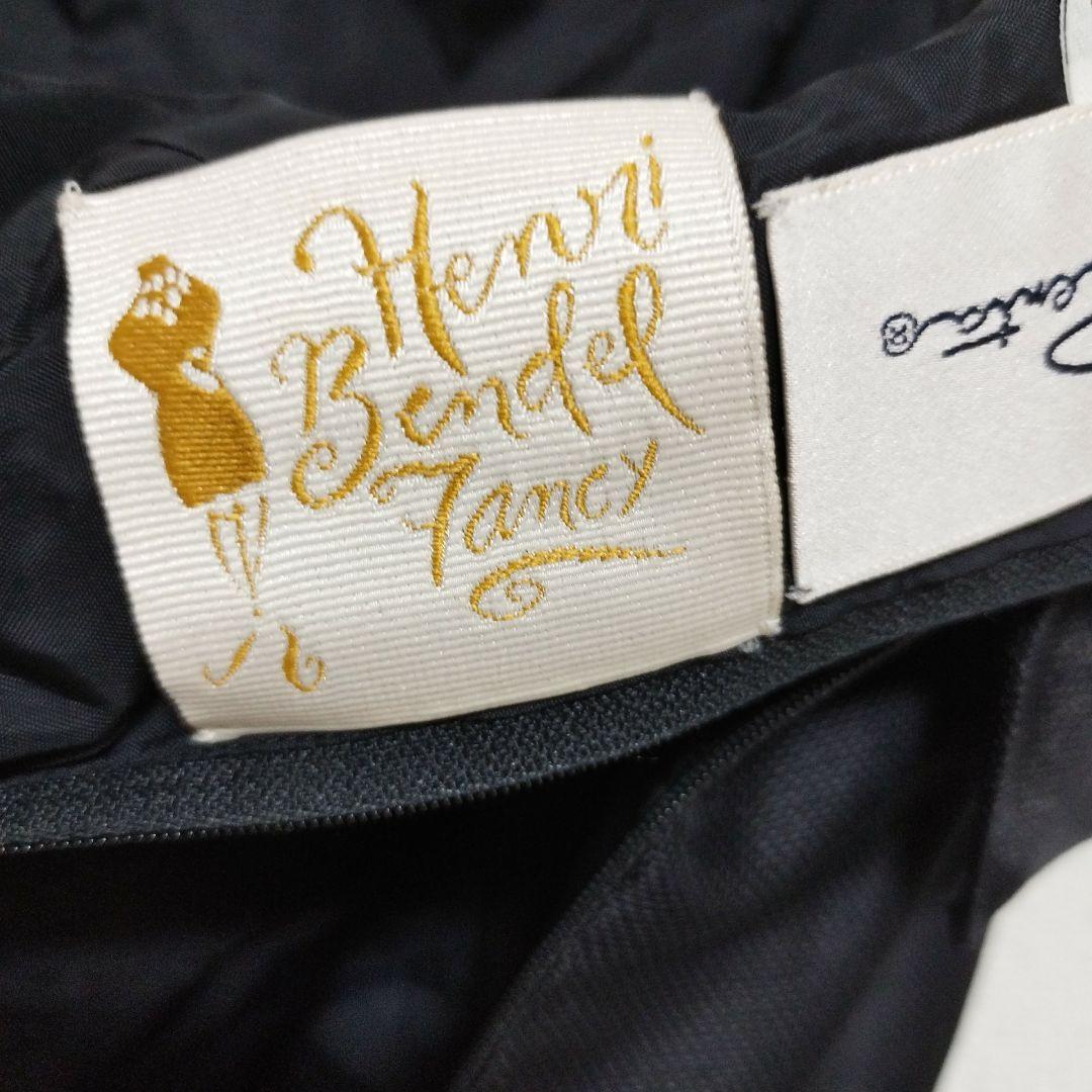 オスカーデラレンタ ドレス ブラック フリル アシンメトリー