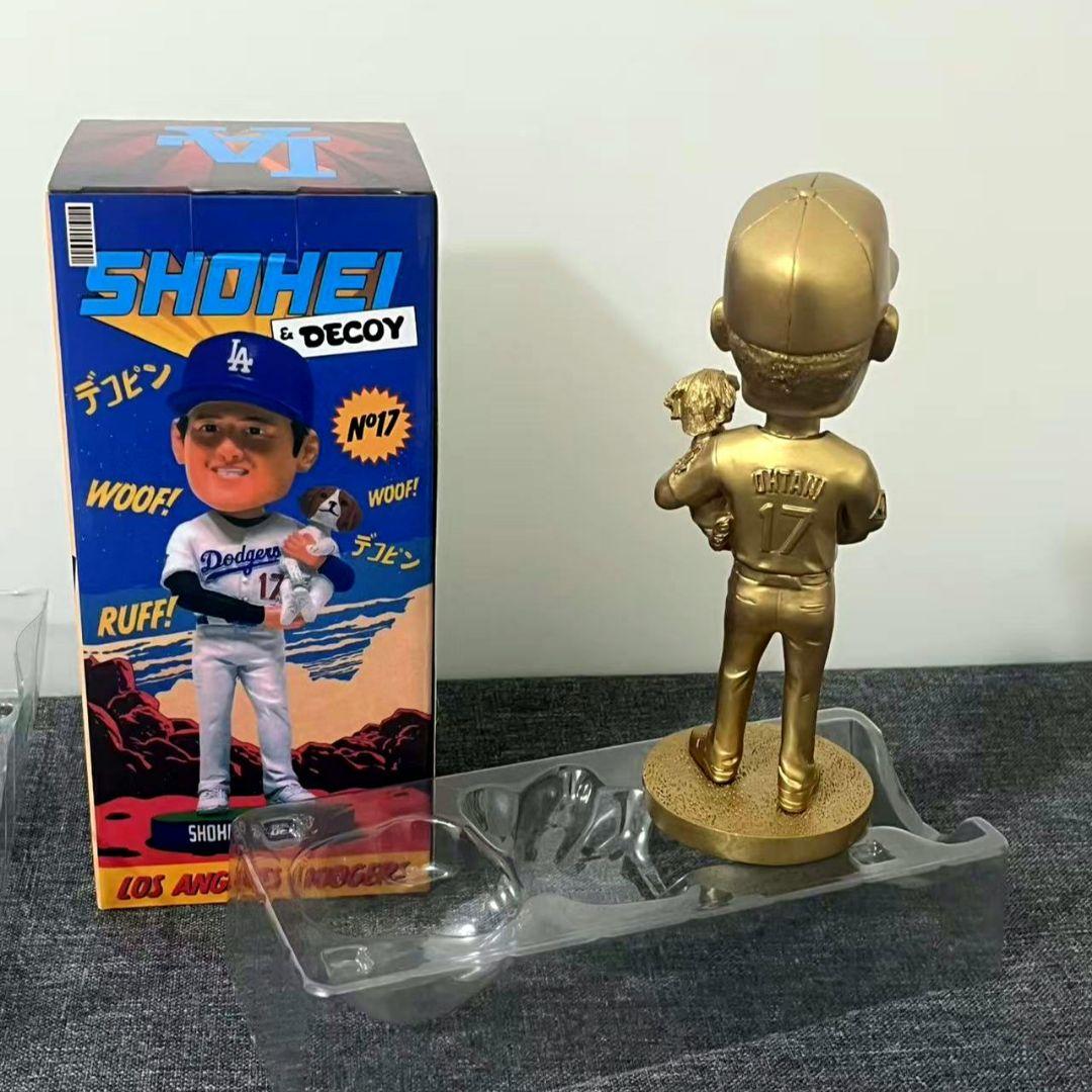 金色 大谷翔平 デコピン バブルヘッド 来場者限定 スタジアム配布