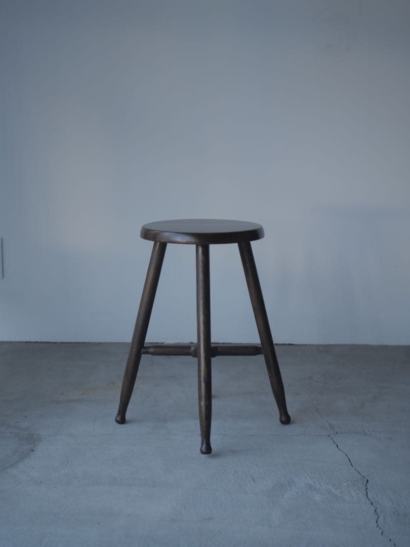 丸椅子　丸　スツール　古家具　古道具　アンティーク　昭和レトロ