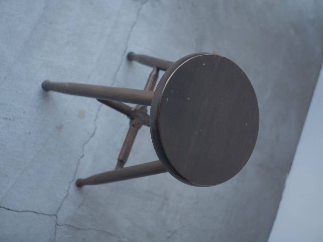 丸椅子　丸　スツール　古家具　古道具　アンティーク　昭和レトロ