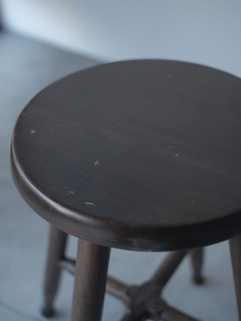 丸椅子　丸　スツール　古家具　古道具　アンティーク　昭和レトロ