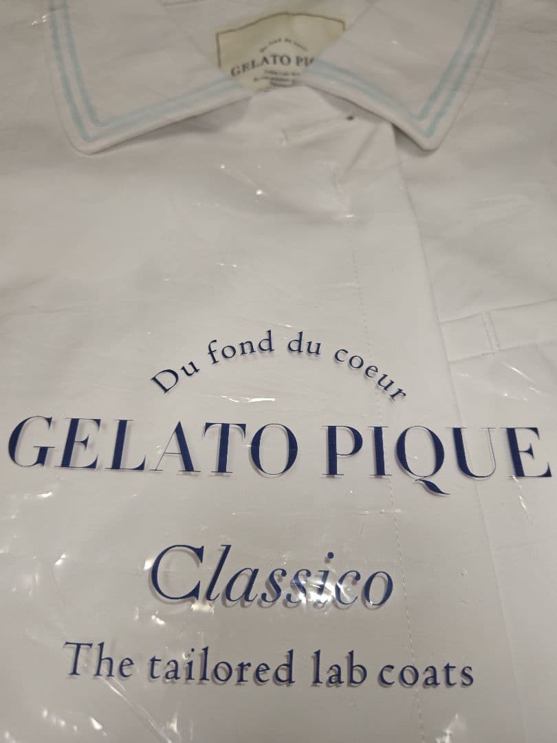 ジェラートピケ 看護 白衣 MとLサイズ　新品未使用