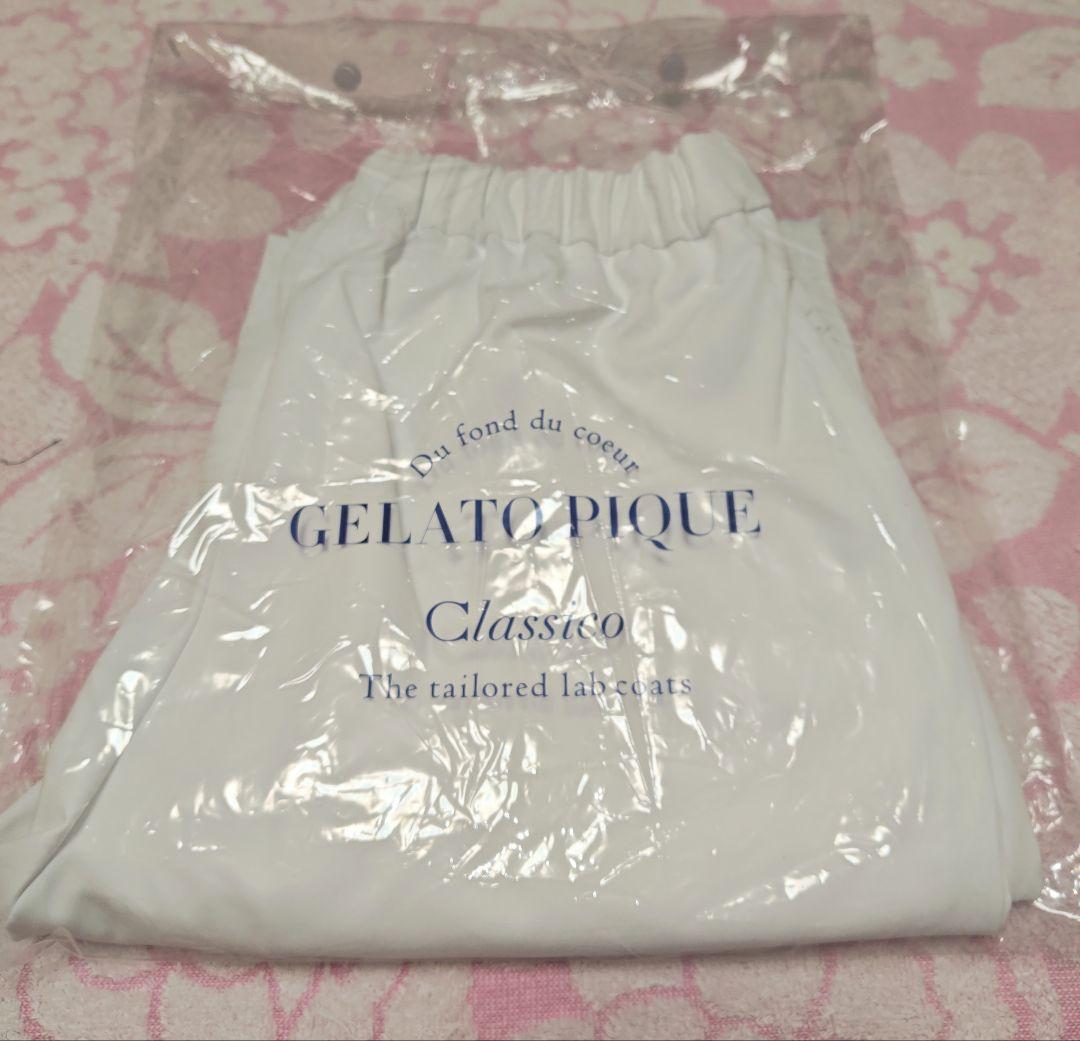 ジェラートピケ 看護 白衣 MとLサイズ　新品未使用