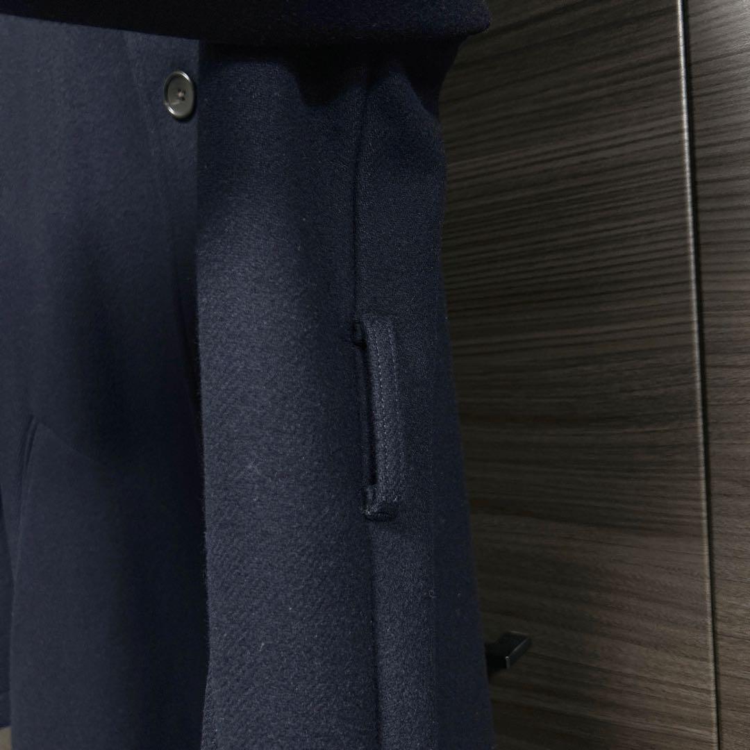 パブリックトウキョウ マルチウェイ メルトンオーバーサイズスタンドコート 02