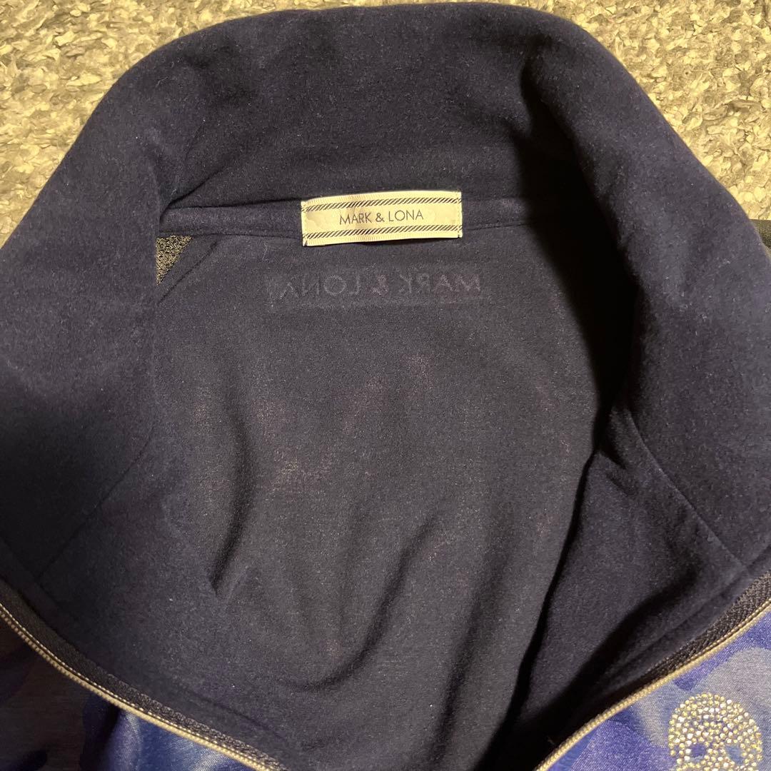 マークアンドロナ　カモフラ　ジップジャージ　アウター　薄手　迷彩柄