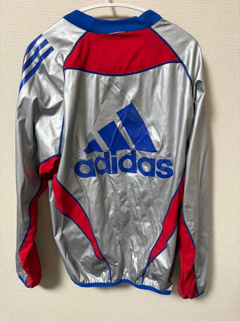 adidas サウナスーツ　上下　アルミ　FC東京
