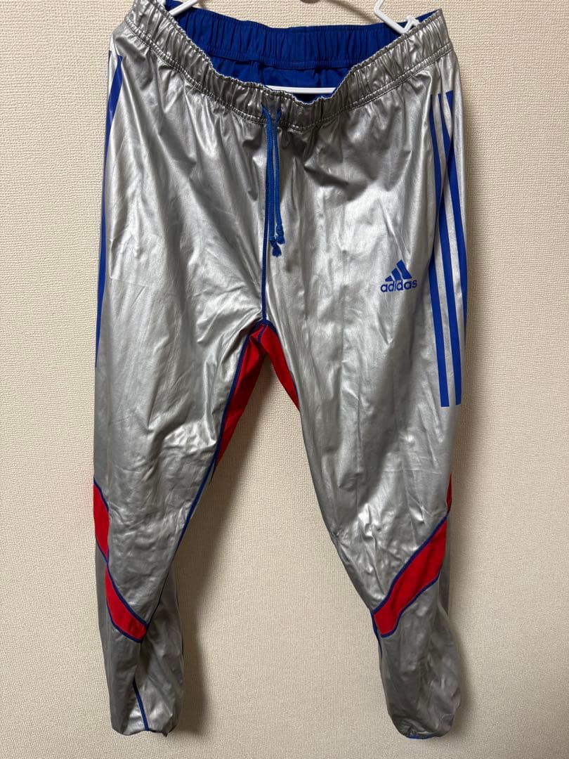 adidas サウナスーツ　上下　アルミ　FC東京