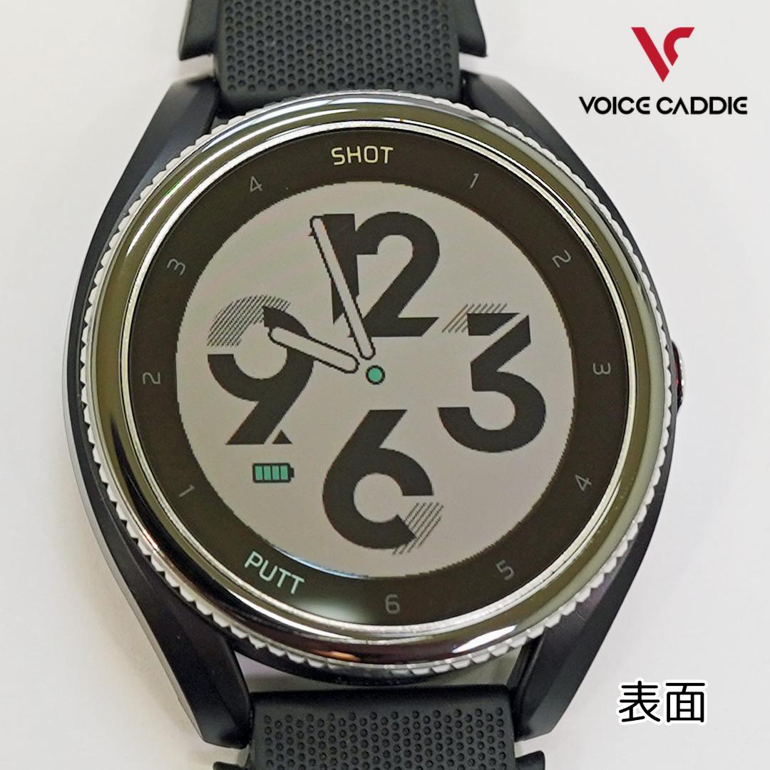 ボイスキャディ] Voice Caddie T9 ブラック 時計型ゴルフナビ