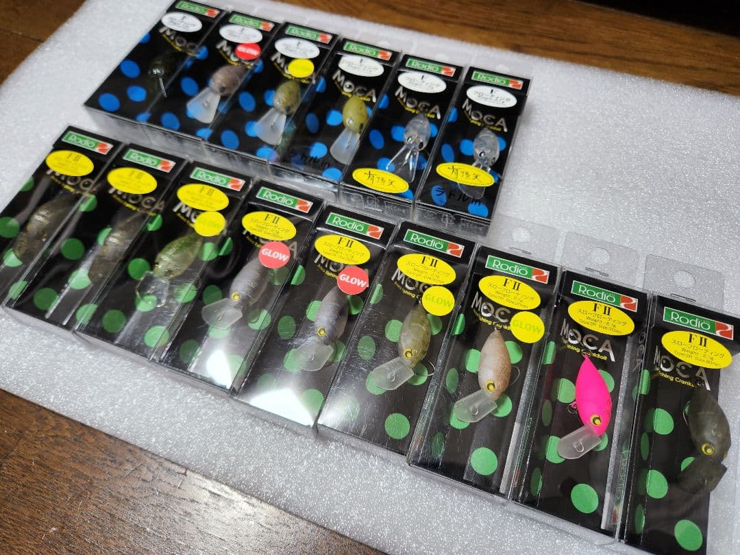 新品15個　ロデオクラフト　モカ　SR　2フック　FⅡ　DR　2フック　F