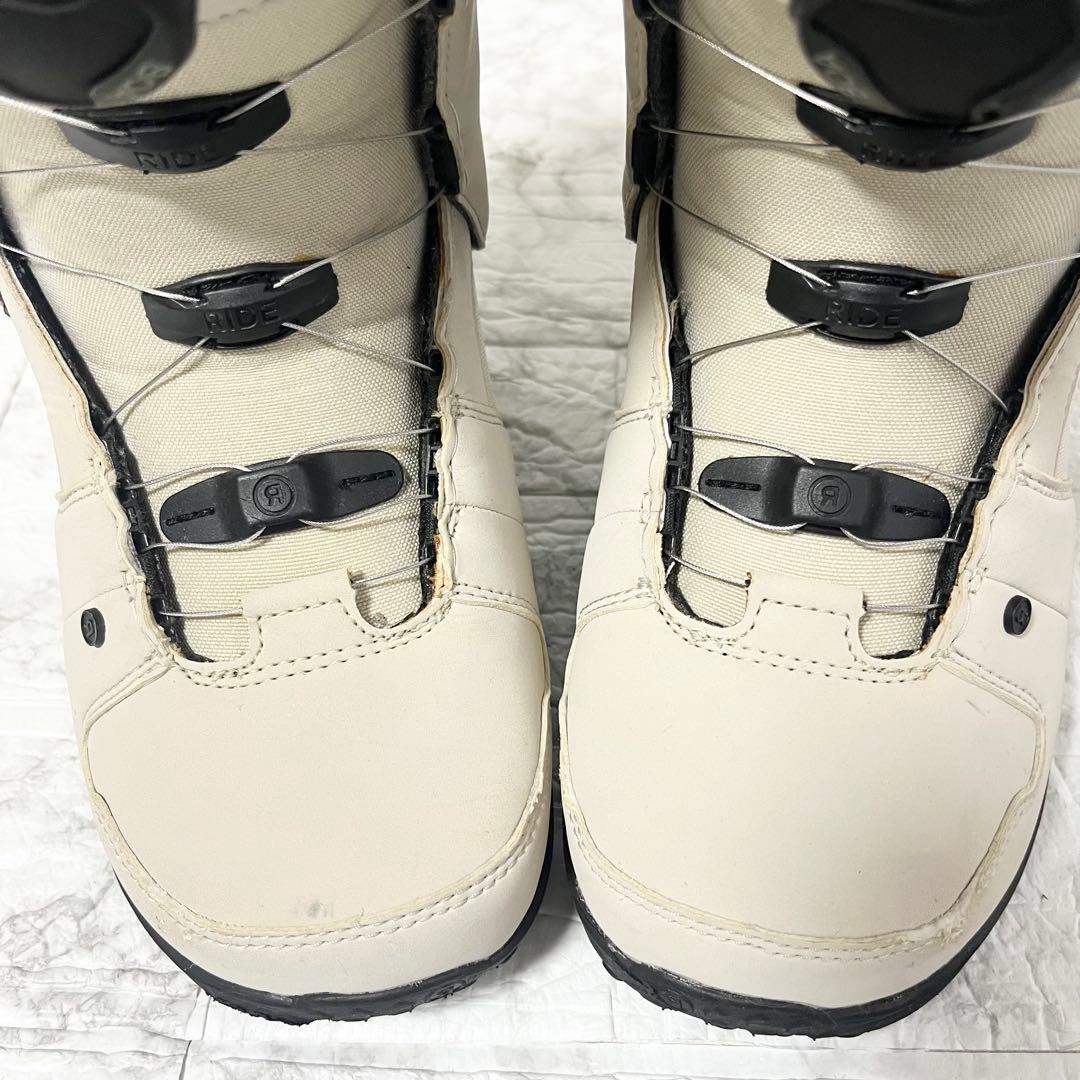 RIDE ライド SAGE スノーボードブーツBOA 23㎝ ベージュ×ブラック