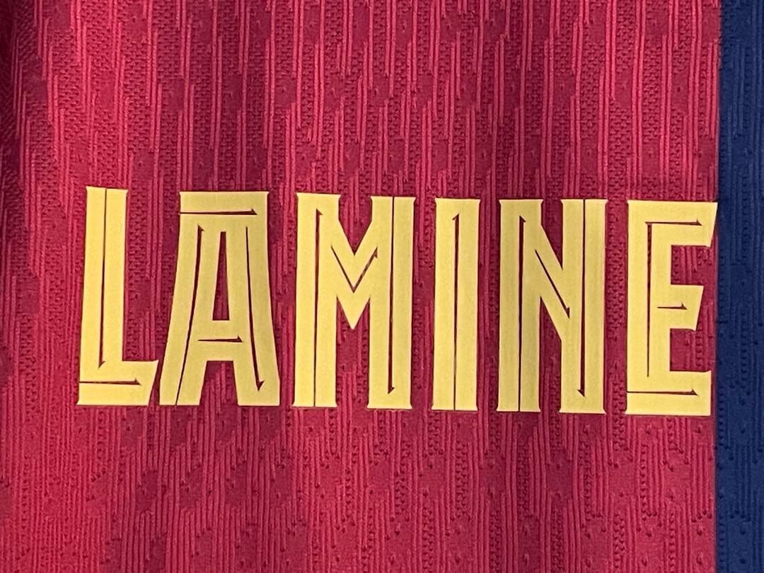 【タグ付き正規品】オーセンティック バルセロナ24-25ラミン ヤマル 19