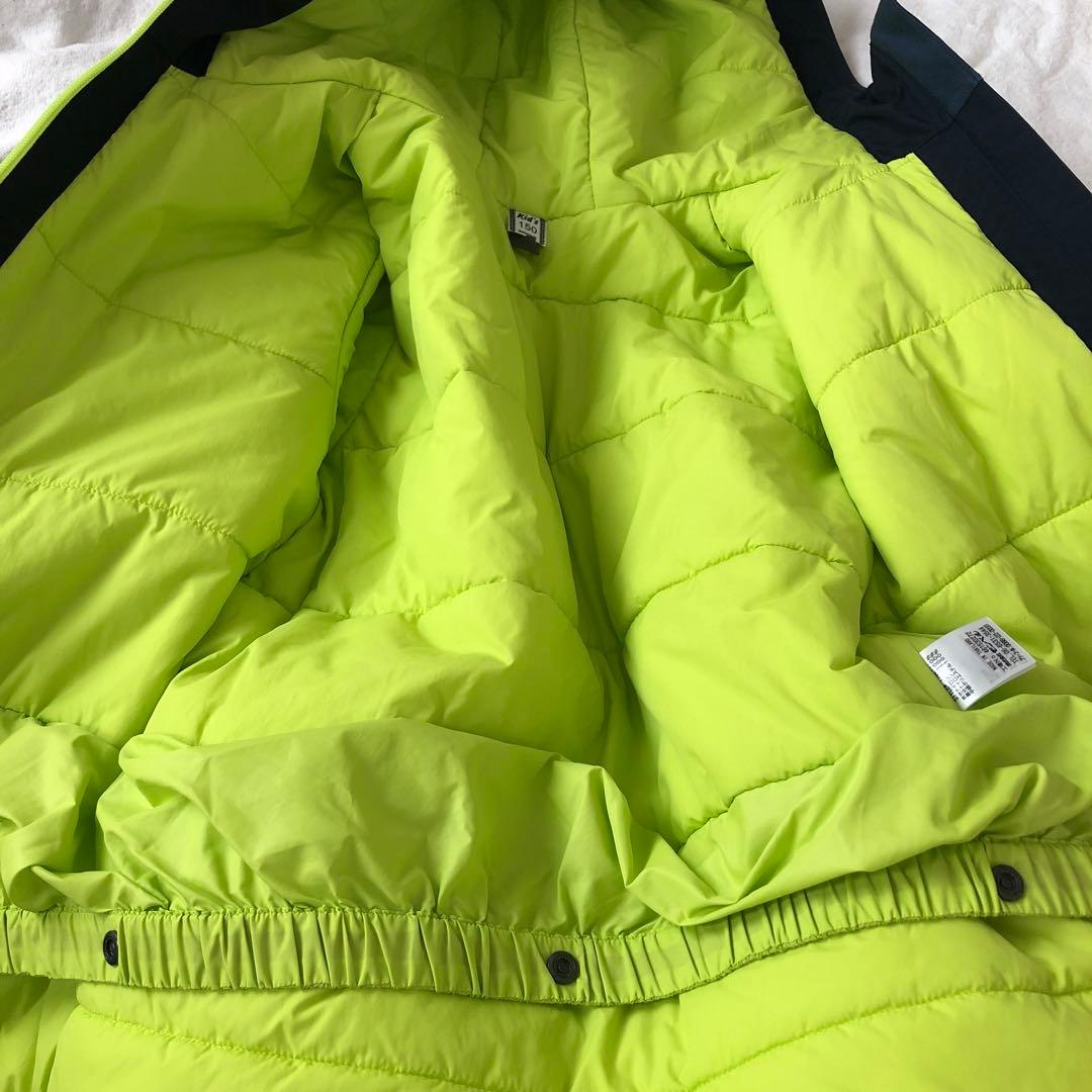 モンベル男の子スキー150パウダーステップパーカー