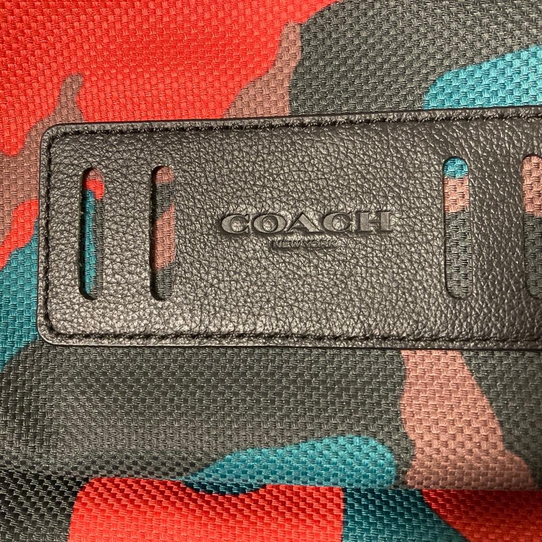 コーチ COACH メンズ 迷彩 カモフラージュ ボディバック