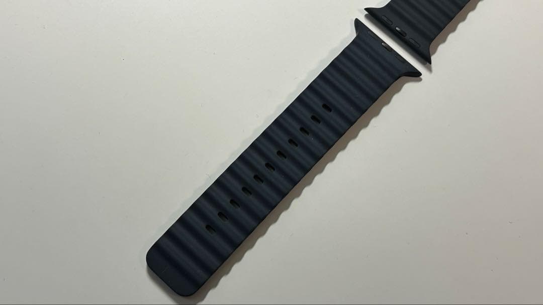 【美品・箱なし】純正 49mmオーシャンバンド・ブラック（ブラックチタニウム）④