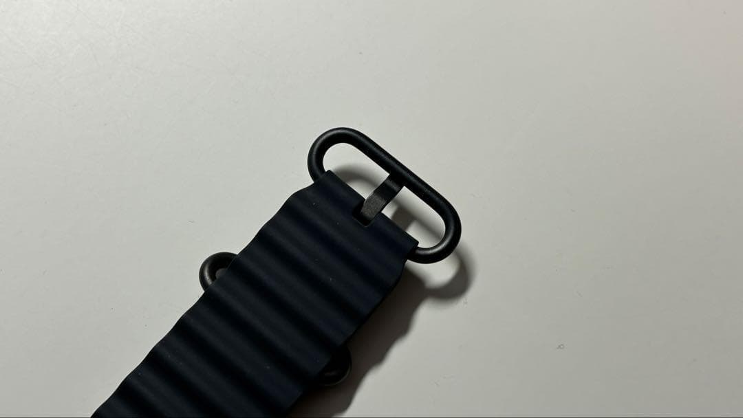 【美品・箱なし】純正 49mmオーシャンバンド・ブラック（ブラックチタニウム）④