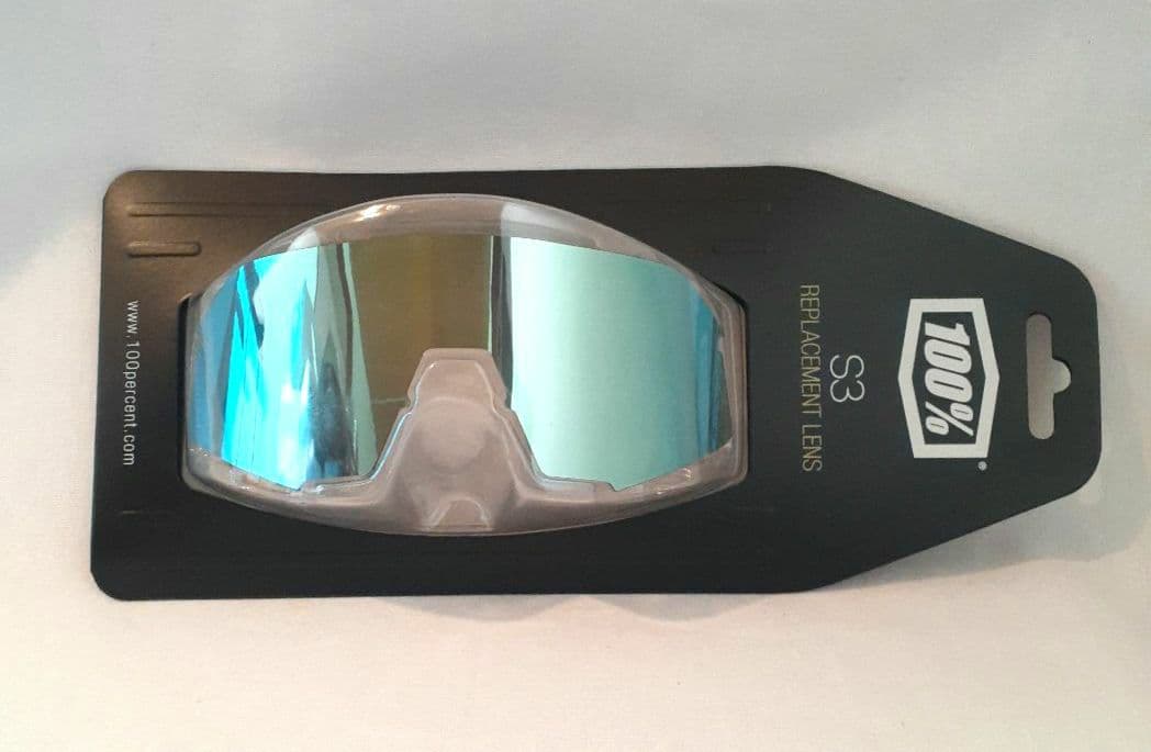 100% S3 交換レンズ ブルートパーズ ミラーレンズ