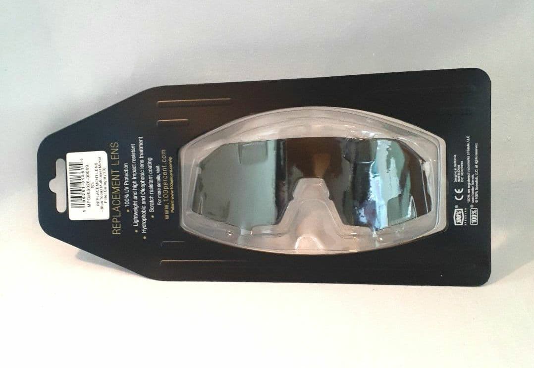 100% S3 交換レンズ ブルートパーズ ミラーレンズ