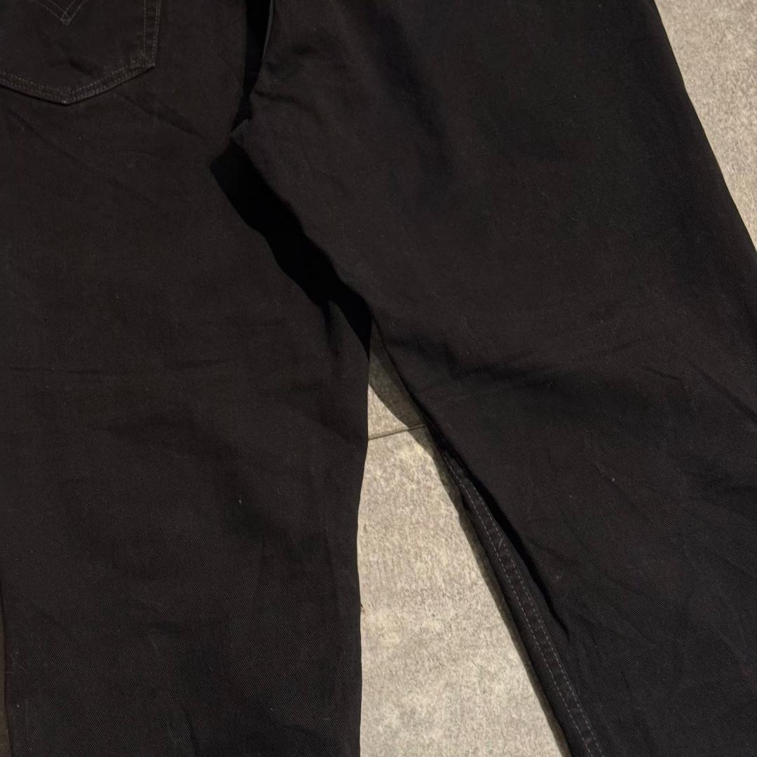 W36 90s Levis 550 ブラックデニム USA製 DM1209