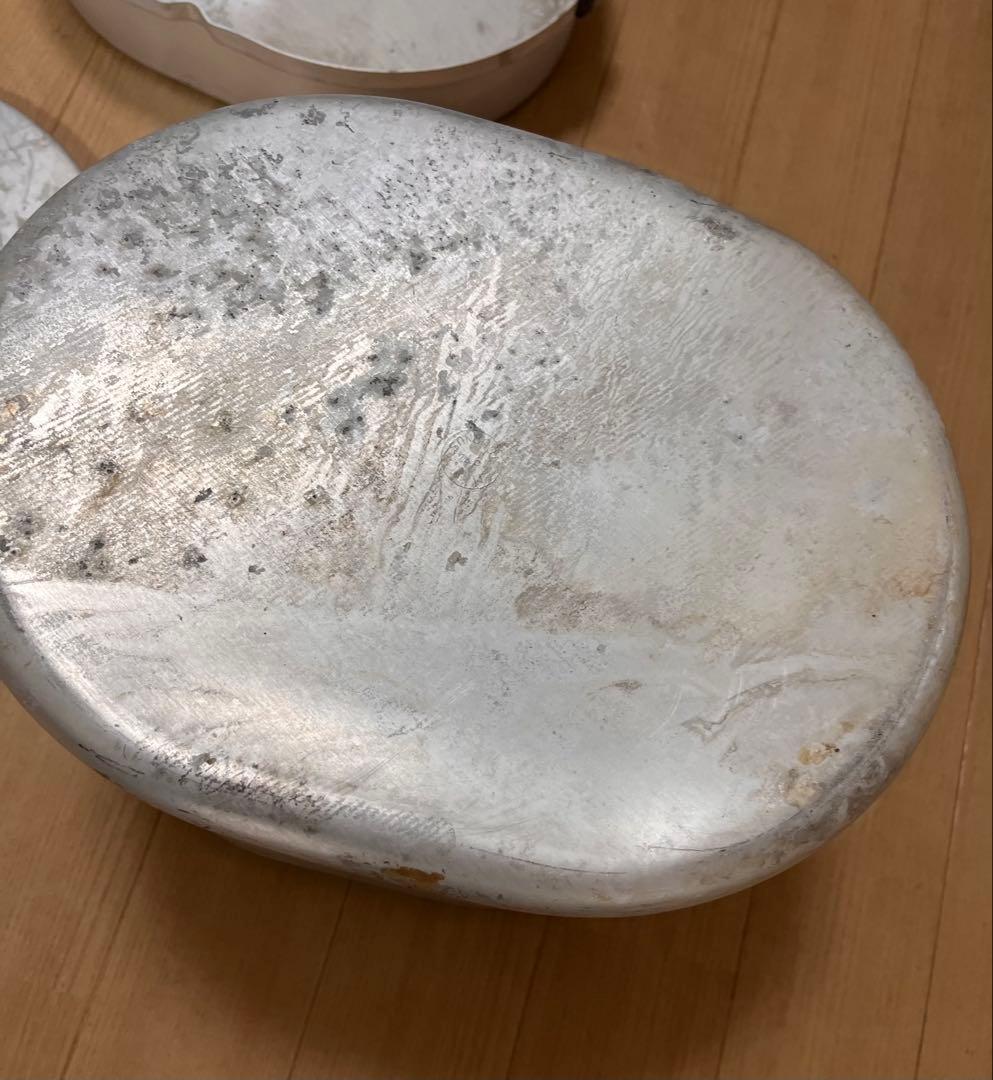 フランス軍 1974年製　大型アルミ メスキット